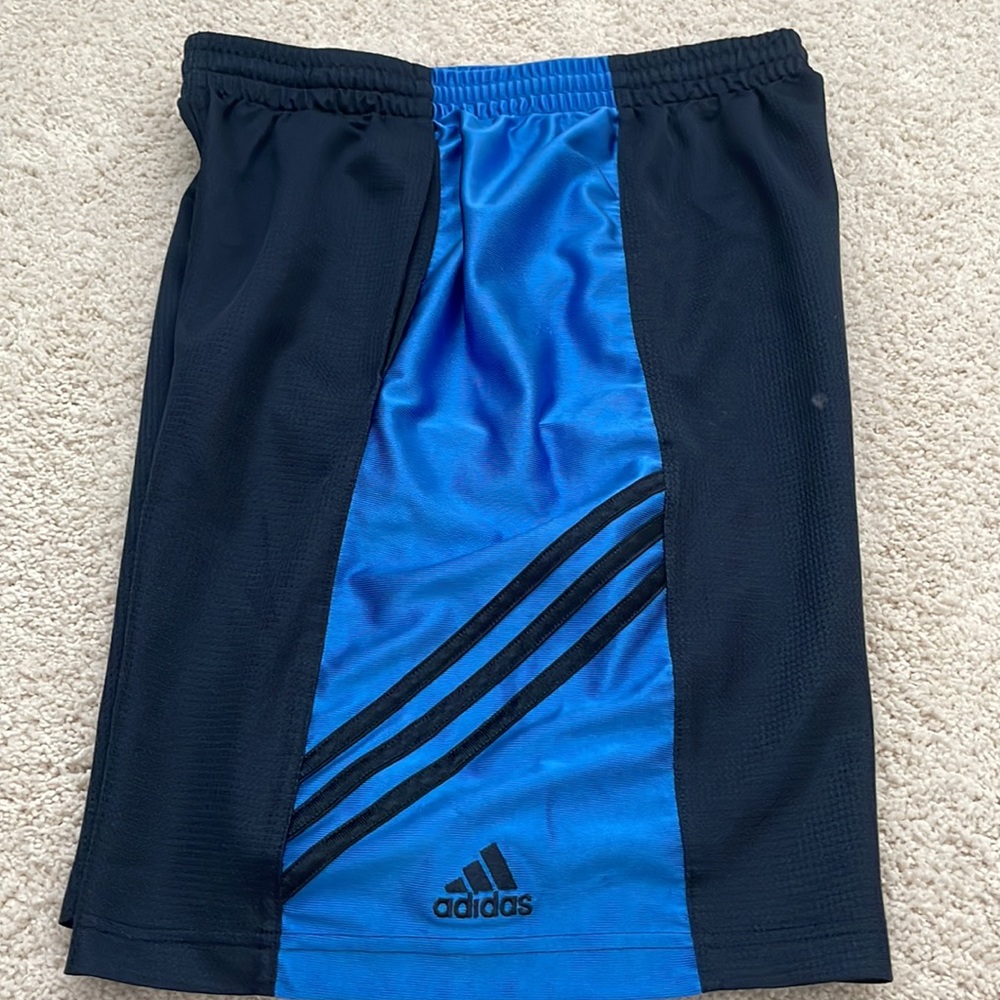 Adidas Shorts Black/Blue 🩳